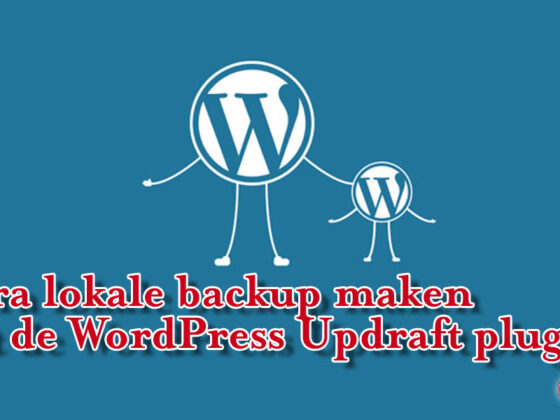 Extra lokale back-up maken met de WordPress Updraft plugin